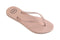 Havaianas Unisex Slim Gloss Thongs (Ballet Rose, Size 41/42 BR)
