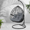 Gardeon Outdoor Hanging Swing Chair - Black - Coll Online