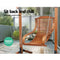 Gardeon Outdoor Furniture Timber Hammock Chair Wooden Patio Swing Lounge Chairs - Coll Online