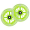 I-GLIDE Front Wheels for 3 Wheel Scooter Green