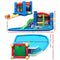 Happy Hop Inflatable Water Jumping Castle Bouncer Kid Toy Windsor Slide Splash - Coll Online