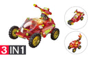 Lego Compatible MetaMorph Elite Blocks (Light Up Racing Car)