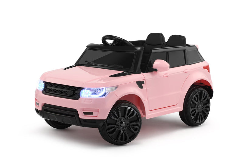 Kids Range Rover-Inspired Ride-On Car (Pink)