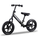 Kids Balance Bike Ride On Toys Puch Bicycle Wheels Toddler Baby 12" Bikes Black - Coll Online