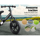 Kids Balance Bike Ride On Toys Puch Bicycle Wheels Toddler Baby 12" Bikes Black - Coll Online