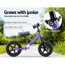 Rigo Kids Balance Bike Ride On Toys Push Bicycle Wheels Toddler Baby 12" Bikes Pink