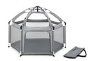 Komodo Indoor Outdoor Kids Playpen Instant Set Up (Grey)