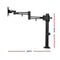 Artiss Monitor Arm Mount Single Black