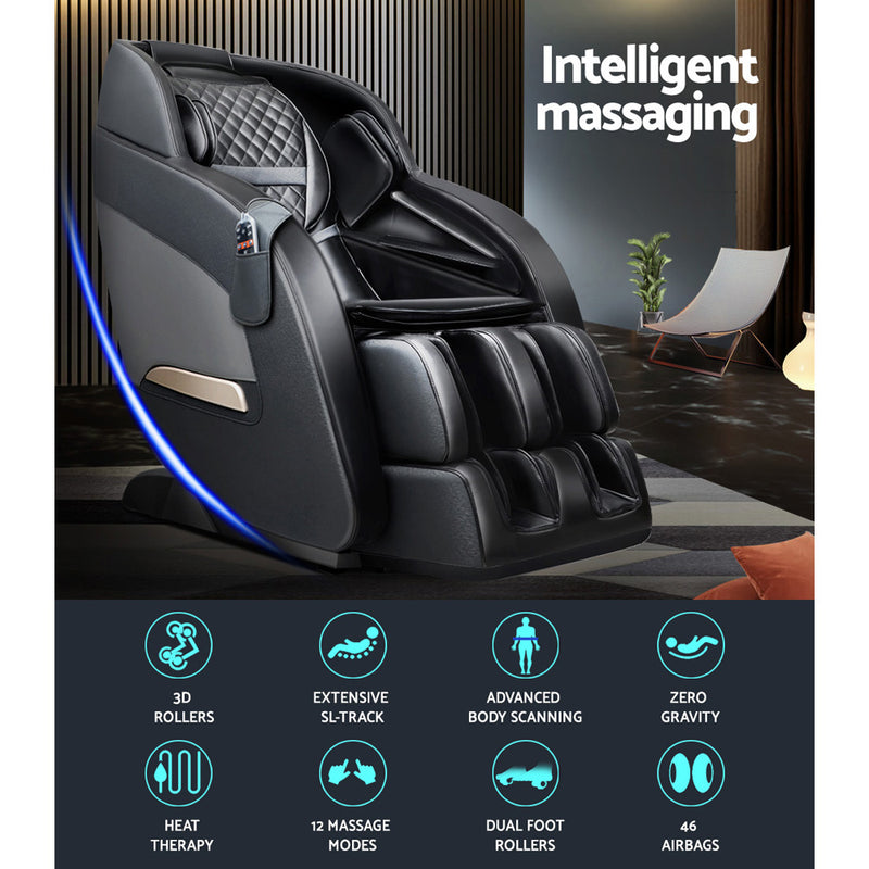 Electric Massage Chair Zero Gravity Recliner Shiatsu Back Heating Massager - Coll Online