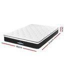 Giselle Bedding Bonita Euro Top Bonnell Spring Mattress 21cm Thick King