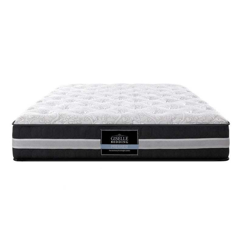 Giselle Bedding Lotus Tight Top Pocket Spring Mattress 30cm Thick King