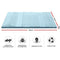 Giselle Bedding Cool Gel Memory Foam Mattress Topper Bamboo Cover 5CM 7-Zone Double - Coll Online