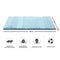 Giselle Bedding Cool Gel Memory Foam Mattress Topper Bamboo Cover 5CM 7-Zone Single - Coll Online