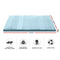 Giselle Bedding Cool Gel Memory Foam Mattress Topper Bamboo Cover 8CM 7-Zone Queen - Coll Online