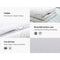 Giselle Bedding COOL GEL Memory Foam Mattress Topper BAMBOO Cover Double 8CM Mat - Coll Online