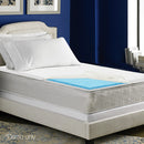 Giselle Bedding Single Size Dual Layer Cool Gel Memory Foam Topper - Coll Online