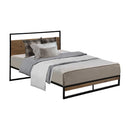 Artiss Metal Bed Frame King Single Size Mattress Base Platform Foundation Dane