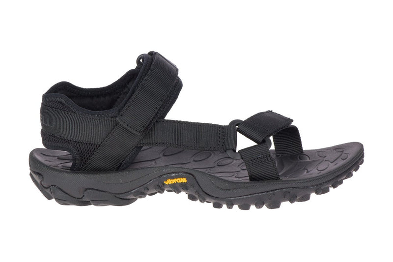 Merrell Women's Kahuna Web Sandals (Black, Size 7 US)