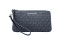 Michael Kors Jet Set Travel Large Wristlet Wallet (Black)