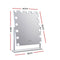 Embellir Makeup Mirror With Lighted 15 LED Standing Lights Hollywood Vanity White - Coll Online