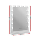 Embellir Hollywood Makeup Mirror With Light 15 LED Bulbs Vanity Lighted Stand - Coll Online
