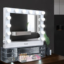 Embellir Hollywood Makeup Mirror With Light Jewellery Cabinet LED Bulbs Mirrors - Coll Online