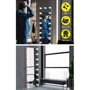 Standing Free Wall Full Length Mirror Dressing Mirror With Light Bulbs Makeup - Coll Online