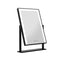 Embellir LED Makeup Mirror Hollywood Standing Mirror Tabletop Vanity Black - Coll Online
