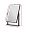 Embellir LED Makeup Mirror Hollywood Standing Mirror Tabletop Vanity Black - Coll Online