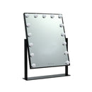 Embellir Hollywood Makeup Mirror Standing Mirror Tabletop Vanity 15 LED Bulbs - Coll Online