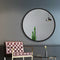 Embellir 80cm Wall Mirror Bathroom Round Makeup Mirror