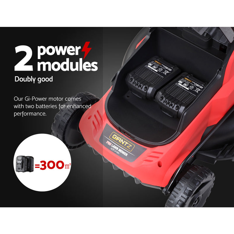 Garden Lawn Mower Cordless Lawnmower Electric Lithium Battery 40V - Coll Online