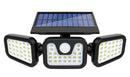 3-Headed Outdoor Solar Motion Sensor Light (1200mAh)