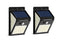 Solar Powered Wall Mounted Motion Sensor LED Light (140 LED) - 2 Pack
