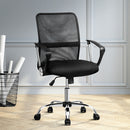 Artiss Office Chair Gaming Chair Computer Mesh Chairs Executive Mid Back Black - Coll Online
