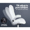 PU Leather Executive Office Desk Chair - White