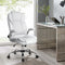 PU Leather Executive Office Desk Chair - White