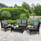 Gardeon Outdoor Furniture Lounge Table Chairs Garden Patio Wicker Sofa Set