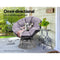 Gardeon Papasan Chair - Grey - Coll Online