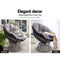 Gardeon Papasan Chair and Side Table - Grey - Coll Online