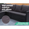 Gardeon Outdoor Furniture Sofa Set Dining Setting Wicker 8 Seater Black - Coll Online