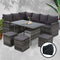 Gardeon Outdoor Furniture Sofa Set Dining Setting Wicker 9 Seater Storage Cover Mixed Grey - Coll Online