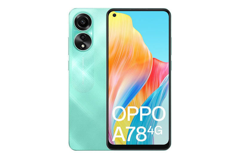 OPPO A78 4G (8GB, 128GB, Aqua Green)