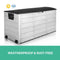 Giantz 290L Outdoor Storage Box - Black - Coll Online