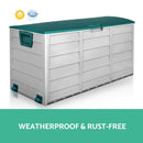 Giantz 290L Outdoor Storage Box - Green - Coll Online