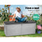 Gardeon Outdoor Storage Box Bench Seat 390L - Coll Online