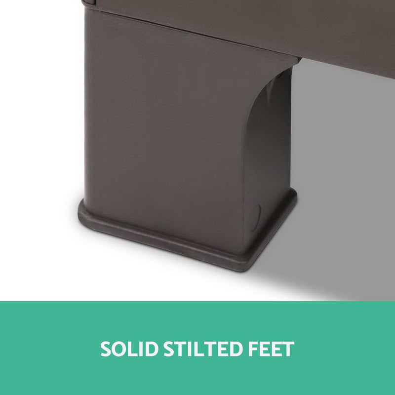 Giantz Outdoor Half Size Adjustable Cupboard - Coll Online