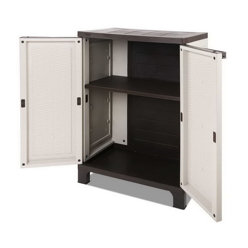 Giantz Outdoor Half Size Adjustable Cupboard - Coll Online