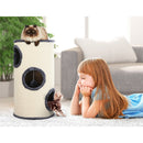 i.Pet Cat Tree 70cm Trees Scratching Post Scratcher Tower Condo House Furniture Wood - Coll Online