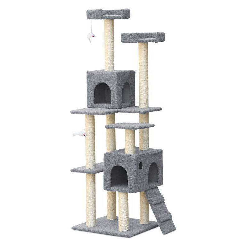 i.Pet Cat Scratching Tree 170CM Scratcher Post Pole Furniture Toy Multi Level - Coll Online